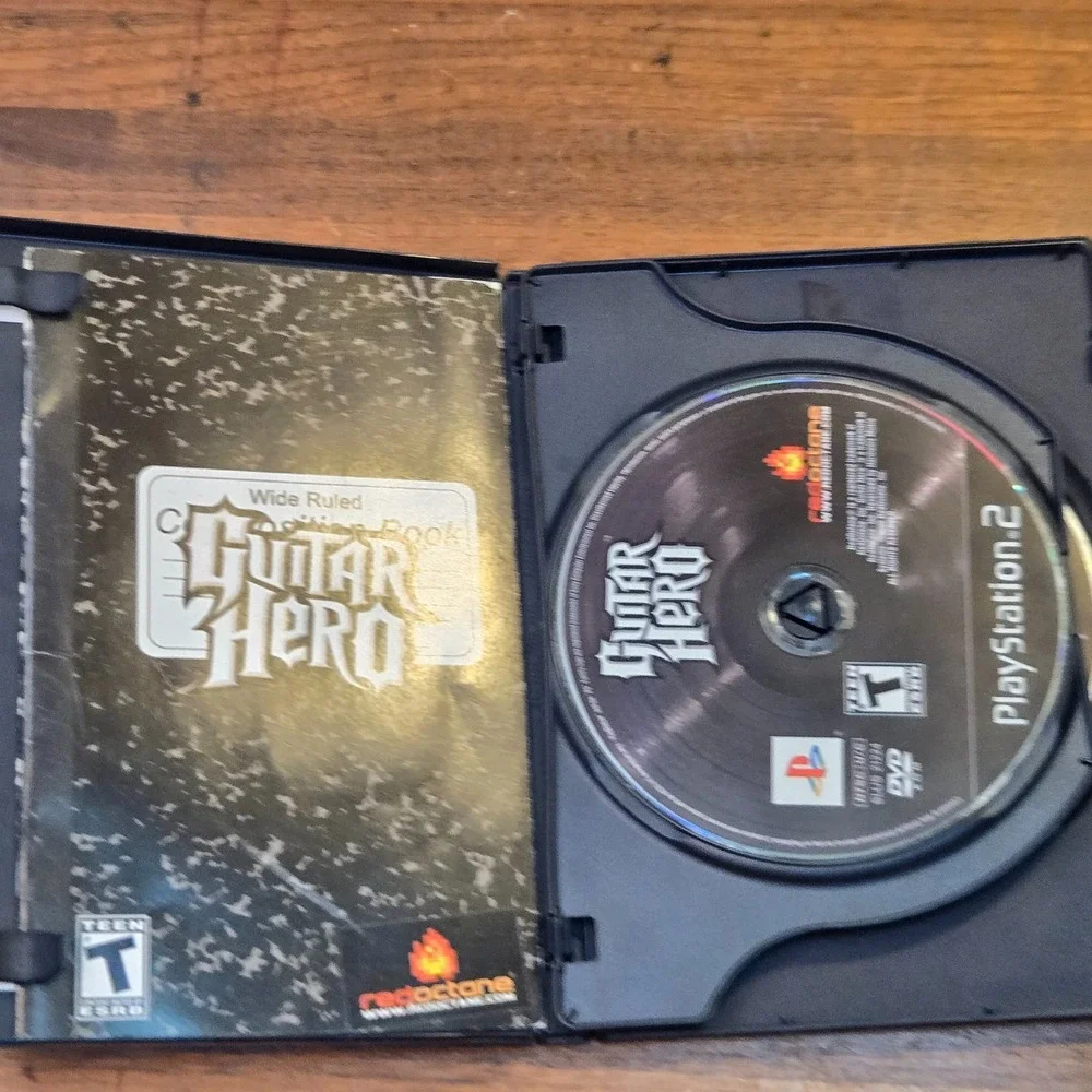 Guitar Hero and Guitar Hero II Dual Pack PlayStation 2 PS2 Complete